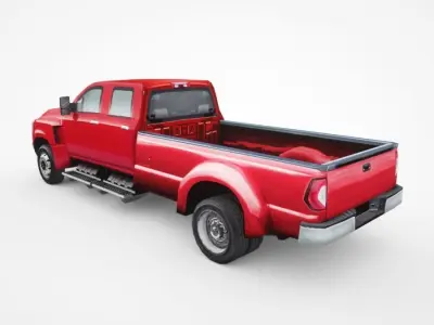 Generic Pickup v3 Low-poly 3D model