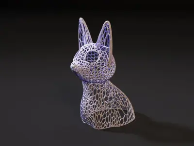 Cat figurine 3D print model