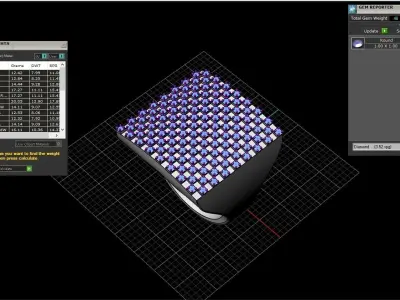 Chess ring model 836 3D print model