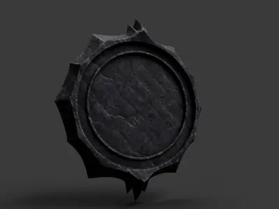 Fantasy Wall Decoration 3D model