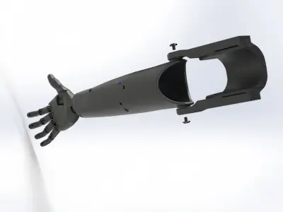 prosthesis arm 3D print model