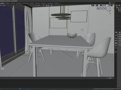 Classic Seat 3D model