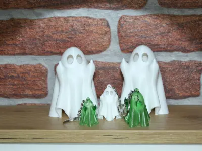 The not so friendly ghost 3D print model