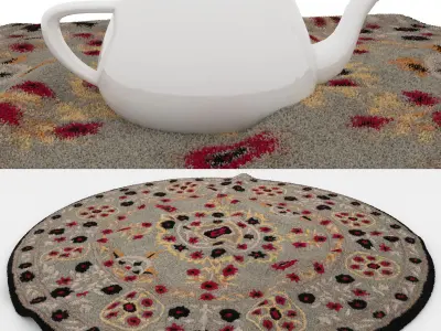 Rugs No 432 Low-poly 3D model