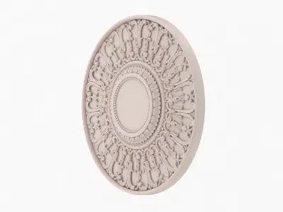 Classic Ceiling Medallion 31 3D model