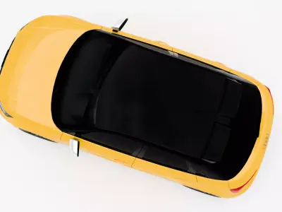 Audi S1 Sportback 2015 Low-poly 3D model
