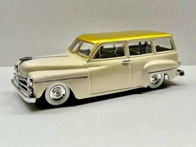 Plymouth Suburban Wagon 1950  3D print model