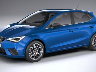 Seat Ibiza 2022 3D model