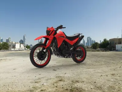 Honda CRF230F 3D model