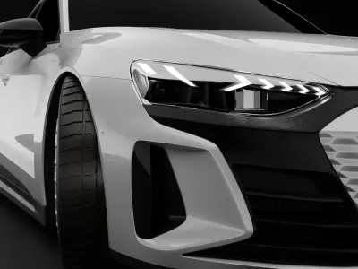 2022 Audi e-Tron GT  3D model