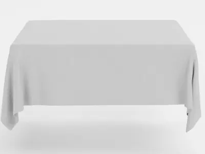 -Tablecloth Square- 3D model