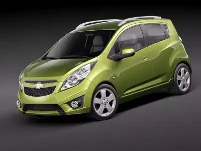 Chevrolet Spark CG 2010 3D model