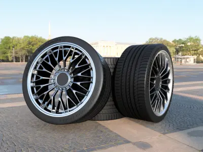  JrMania Rolling Ys plus Tires 3D print model