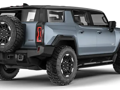Hummer EV SUV 2024 3D model