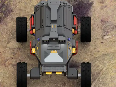 Rover de Exploracion Planetaria Ares Vanguard  3D print model