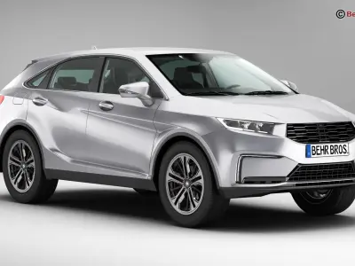 Generic SUV 3 3D model