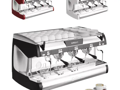Aurelia Coffee Machine Big 3D model
