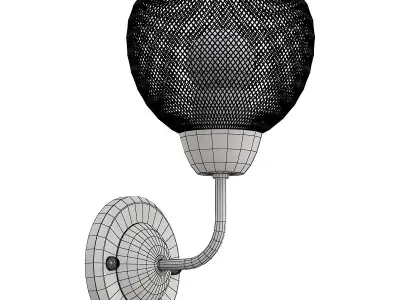 bra-de-markt-city-vita-220022101 mesh wall sconce 3D model