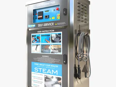 Car Dry Cleaning 3D model