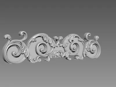 Decorative element 3D model purchase