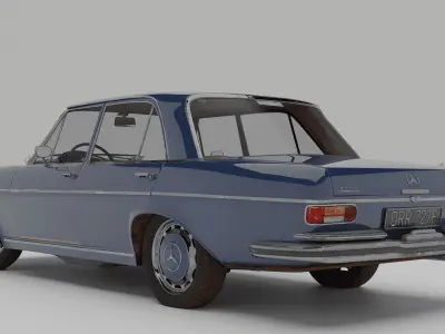 Mercedes Benz W108 Sedan  3D model