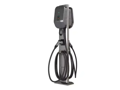 EV Charger 03 Low-poly 3D model