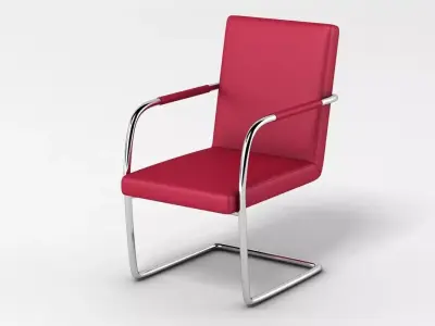 Thonet S60V Chair Low-poly 3D model