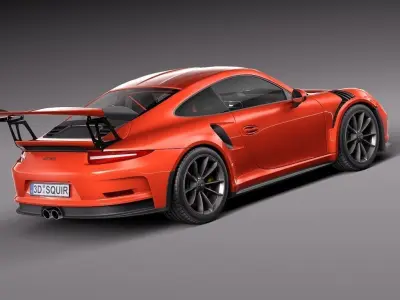 Porsche 911 GT3RS 2016 3D model