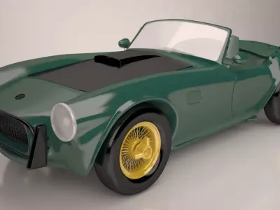 ac cobra vehicle  3D model