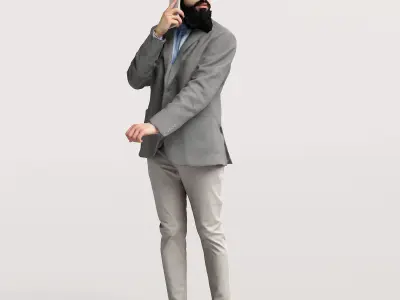 Humano Woman opening car 2011-8 3D model