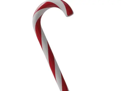 Candy Cane Free 3D model