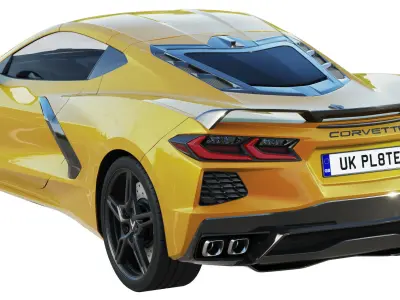 Chevrolet Corvette C8 2020 Stingray 3D model