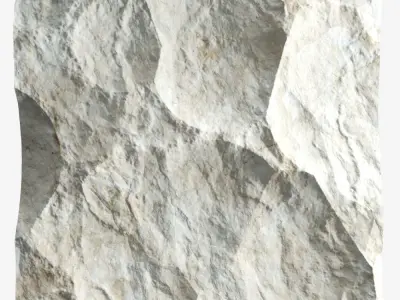 333-RockPanel sandstone wall texture 3D model