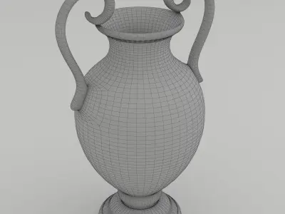 Vase 03 3D model purchase