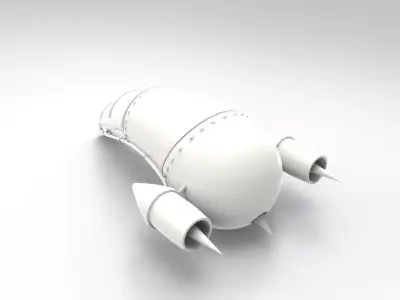 Space Ship 3D model