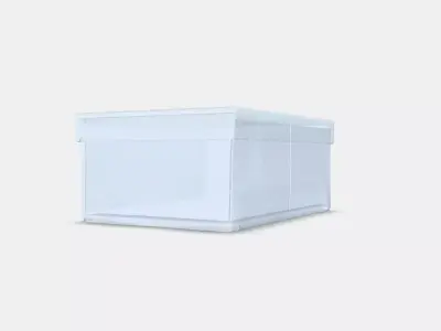 BLADDRARE Box with lid 3D model