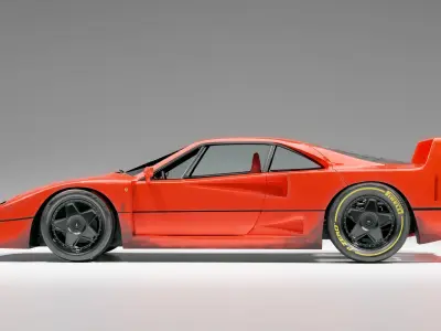 Ferarri F40 3D model