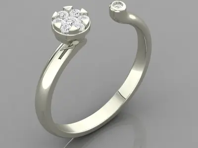 PRESSURE SETTING RING 08 3D print model