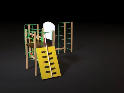 Sports complex 9 3D model