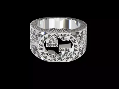 GUCCI RING 3D model