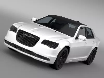 Chrysler 300S AWD LX2 2017 3D model