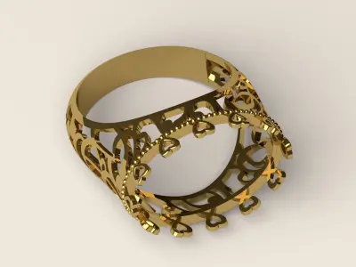 Ring R 75 3D print model