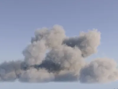 Realistic 3D Clouds - Voxels - VDB Cache Data 3D model