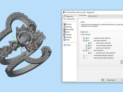 Ring Gold Jewelry 3D print model