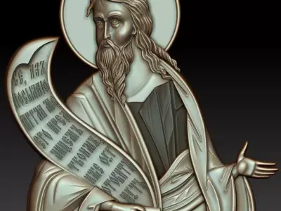 Prophet Malachi 3D model