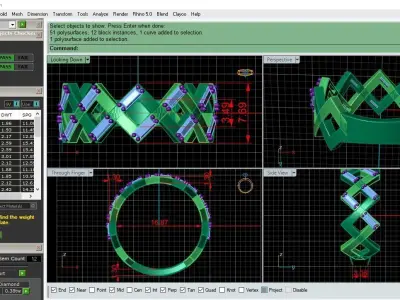 Minimal budget ring 141-MW 3D print model
