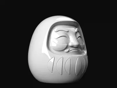 Daruma 3D print model