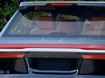 Hong Qi ls7 3D model