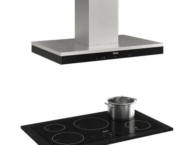 Kitchen Decor Island 3D model