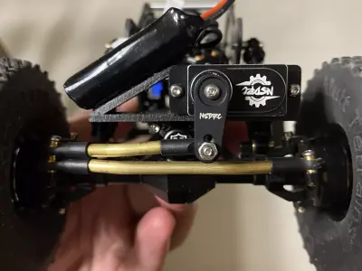 Battery on Axle Meus Racing Isokinetic Front Axle 3D print model